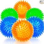 bolas pequenas de borracha para cães, pacote de 6 pç