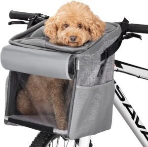 navaris saco de cão para bicicleta